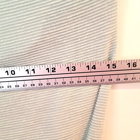 Sugar Lips One Shoulder MIdi Dress Large Light Sage NWT 30% Cotton. Minimalist.. - Picture 7 of 10